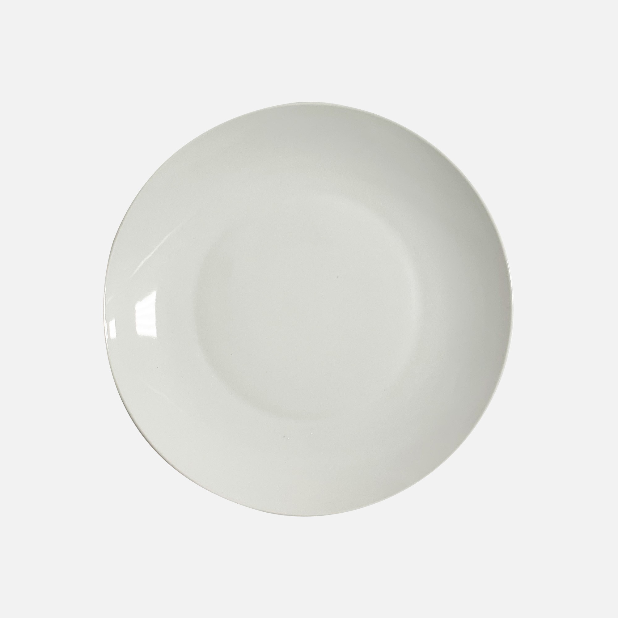 Assiette ronde sans bordure 12"